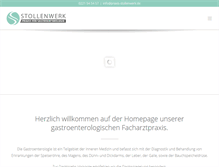 Tablet Screenshot of praxis-stollenwerk.de